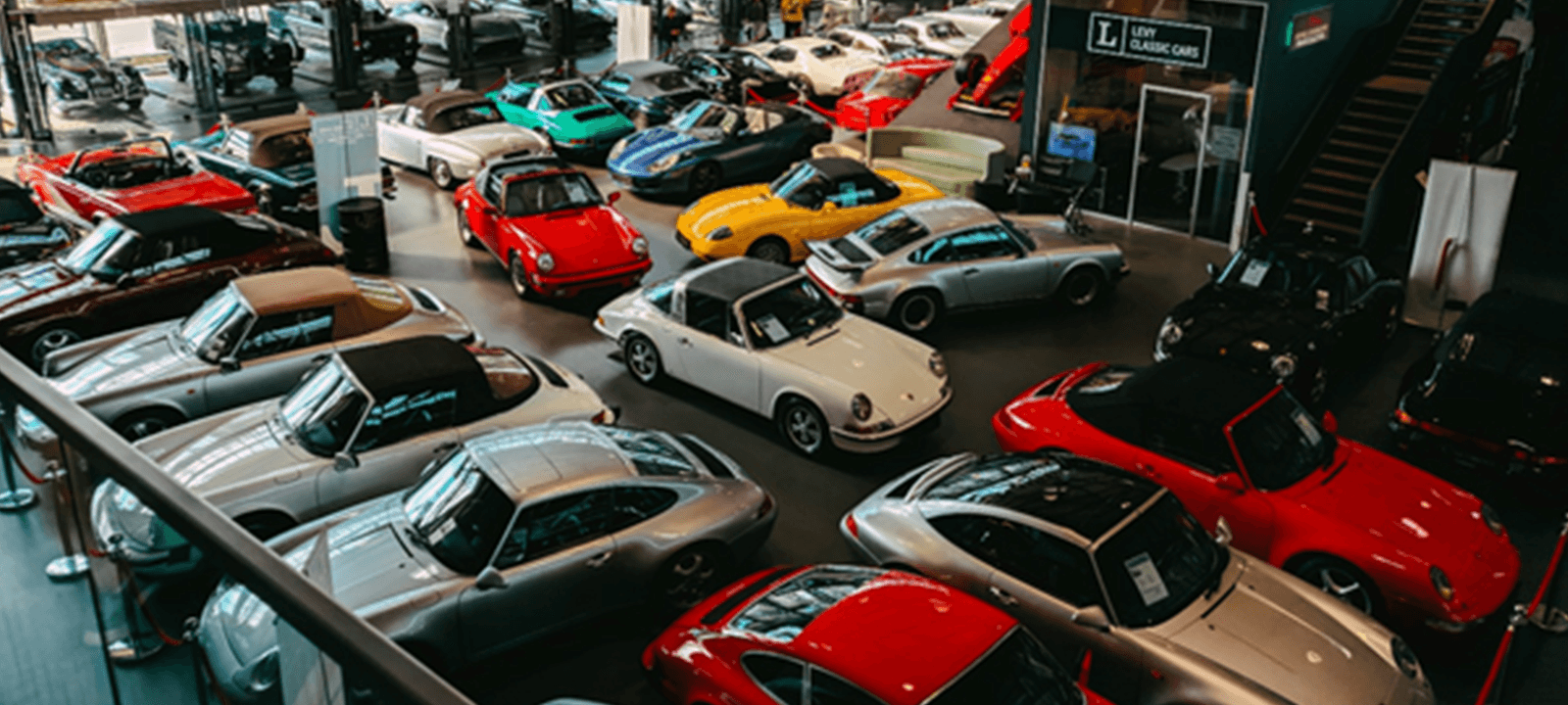 Someone choosing a car to finance from a car dealership